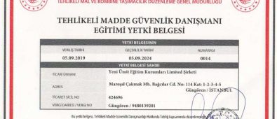 TMGD YETKİ BELGESİ